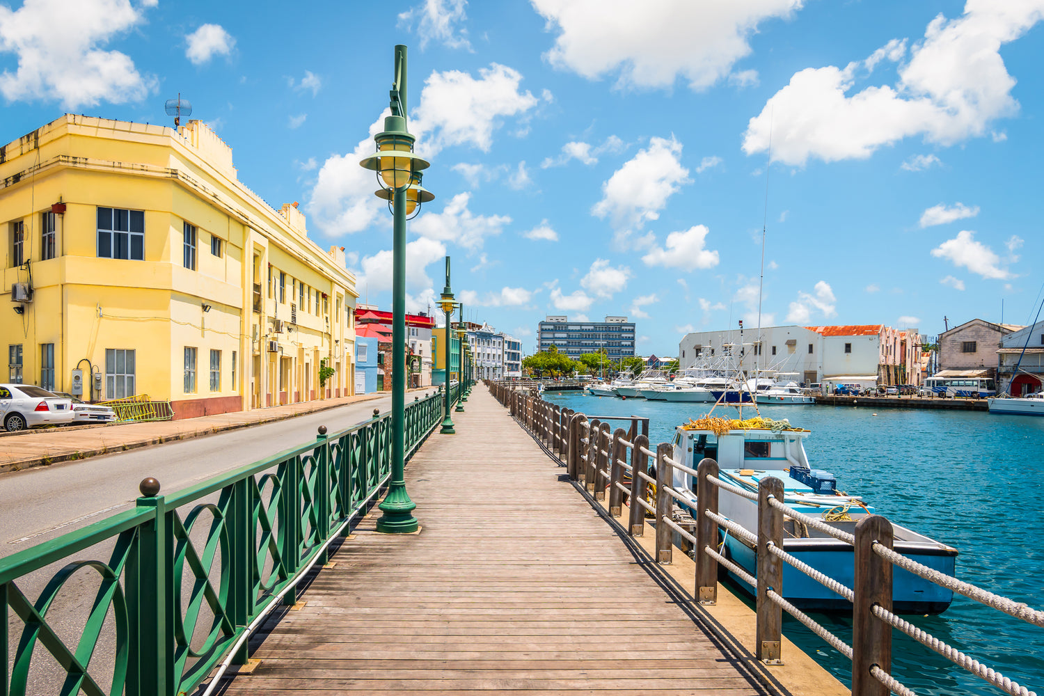 Promenade marina Bridgetown, Barbados